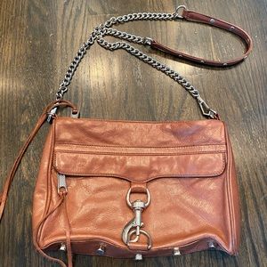Rebecca Minkcoff Brown Leather Crossbody Large